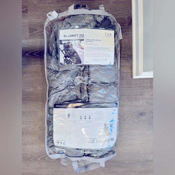 7am Enfant Blanket 212 Heather Grey like new - Picture 2 of 13